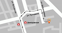 Схема проезда в АрендаАвто-сзр